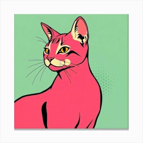 Feline Creative Cat Illustration 23 1 Canvas Print