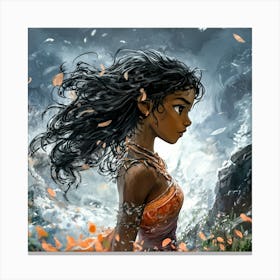 Moana Canvas Print