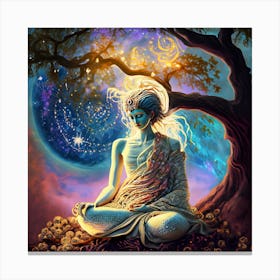 Buddha meditation #3 Canvas Print