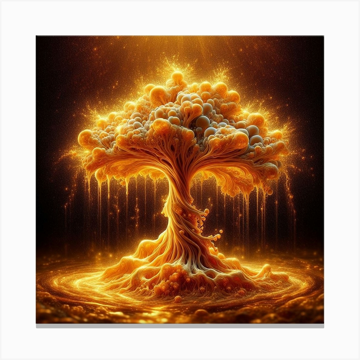 Tree of Life 2 Canvas Print by P&V_printable_art - Fy