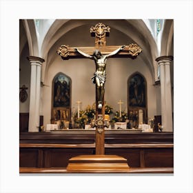 Cross Of Jesus 1 Canvas Print