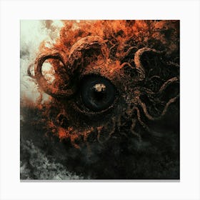 Eye Of The Octopus Canvas Print