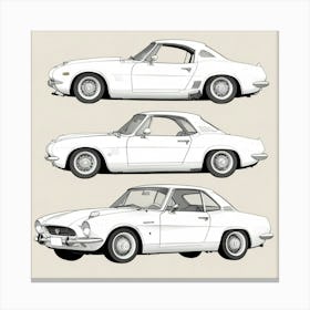 Classic Cars 1 Canvas Print