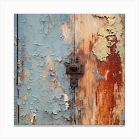 Old Wooden Door Canvas Print