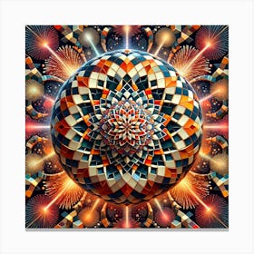 Psychedelic Art 9 Canvas Print