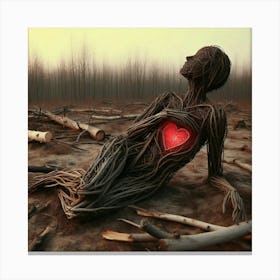 Heart Of The Forest 4 Canvas Print