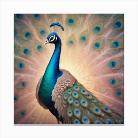 Peacock 57 Canvas Print