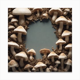 Mushroom Ring 1 Canvas Print