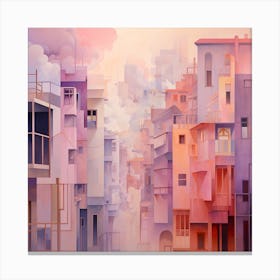 Abstract Cityscape 3 Canvas Print