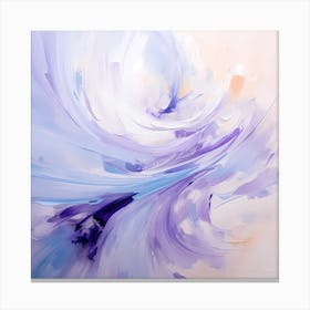 Pastel Cascade Canvas Print