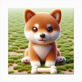 Shiba Inu 2 Canvas Print