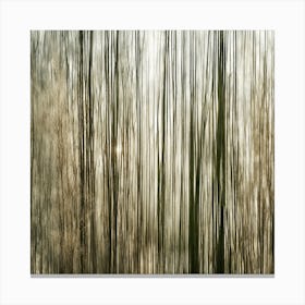 Blurred Trees Canvas Print