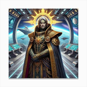 Solar Fleet Admiral Converted Canvas Print