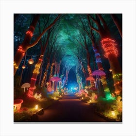 Fairytale Forest 7 Canvas Print