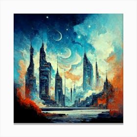 Cityscape 3 Canvas Print