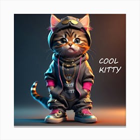 Kitty Cat Canvas Print