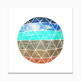 Geodesic 2 Canvas Print