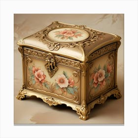 Victorian Jewelry Box 2 Canvas Print