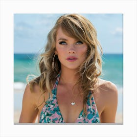 Taylor Swift 2 Canvas Print