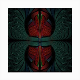 Fractal Abstract Background Pattern 3 Canvas Print