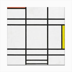 Squares And Triangles 1 Canvas Print