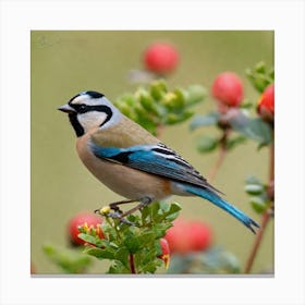 Blue Tit 36 Canvas Print