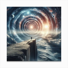 Space Vortex Canvas Print