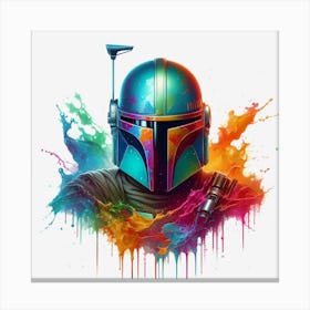 Star Wars Boba Fett Leinwandbild