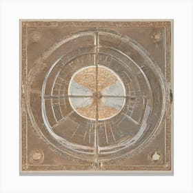Astronomical Globe Canvas Print