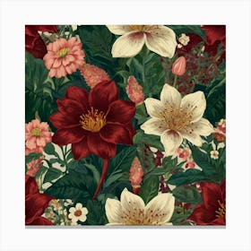 Floral Pattern 2 Canvas Print