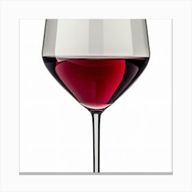 Red Wine In A Glass Canvas Print