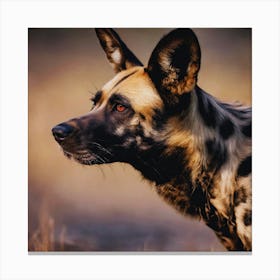 Wild Dog 4 Canvas Print