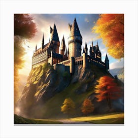 Hogwarts Castle 26 Canvas Print