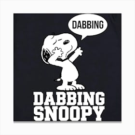 Dabbing Snoopy Series (1) Canvas Print