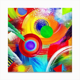 Abstract Painting 64 Canvas Print