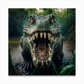 Crocodile 6 Canvas Print