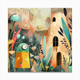 Fairy Garden 1 Canvas Print