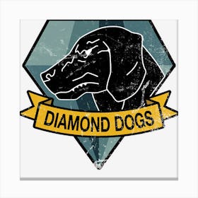 Trending Mgs Diamond Dogs Canvas Print