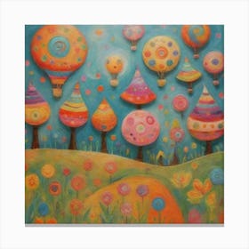 Hot Air Balloons 9 Canvas Print