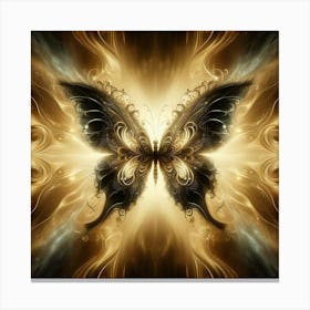 Fractal Butterfly Canvas Print