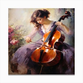 Cello Canvas Print