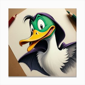 Donald Duck 30 Canvas Print