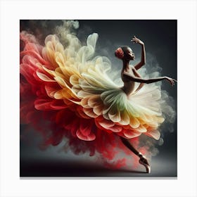 Ballerina Dancer Canvas Print