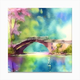 Beautiful Bridge Canvas Print