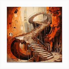 Stairway To Hell 1 Canvas Print