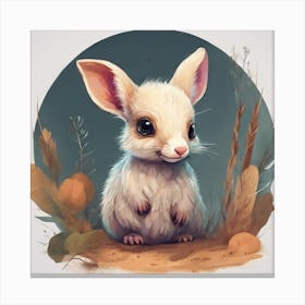 Little Bunny Canvas Print