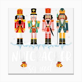 Nutcracker Squad Ballet Dance Matching Family Christmas Xmas Canvas Print