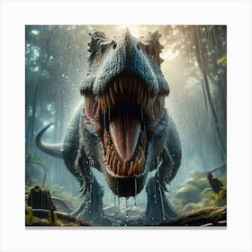 Jurassic Park 5 Canvas Print