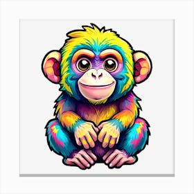 Monkey Canvas Print