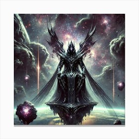 Overlord Of The Shadow Nebula Canvas Print